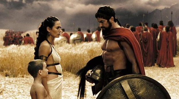 Kadr z filmu "300" (2006)